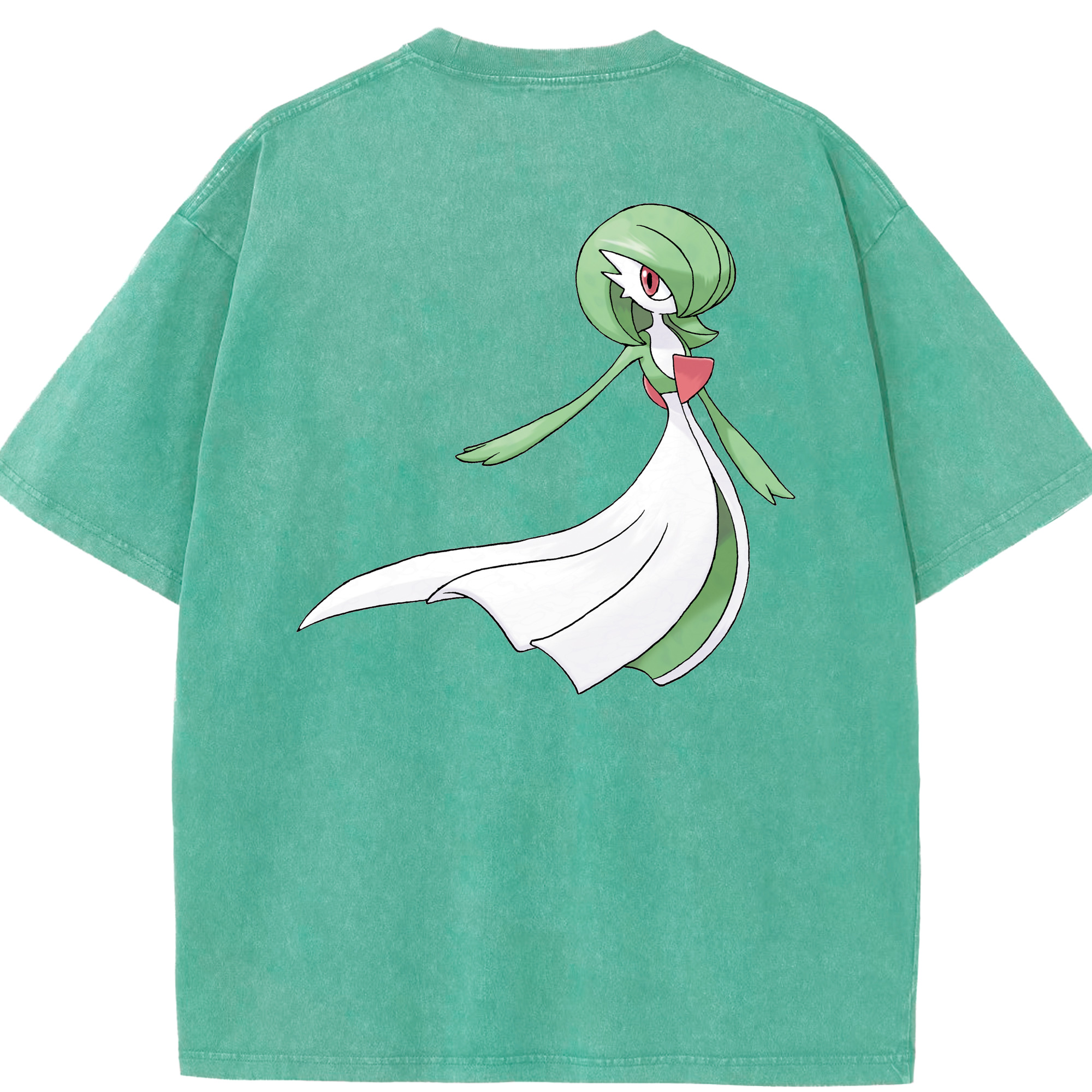 （画像用） ポケットモンスター Pokémon 綿100% ヴィンテージ風 半袖Tシャツ（背面プリント）